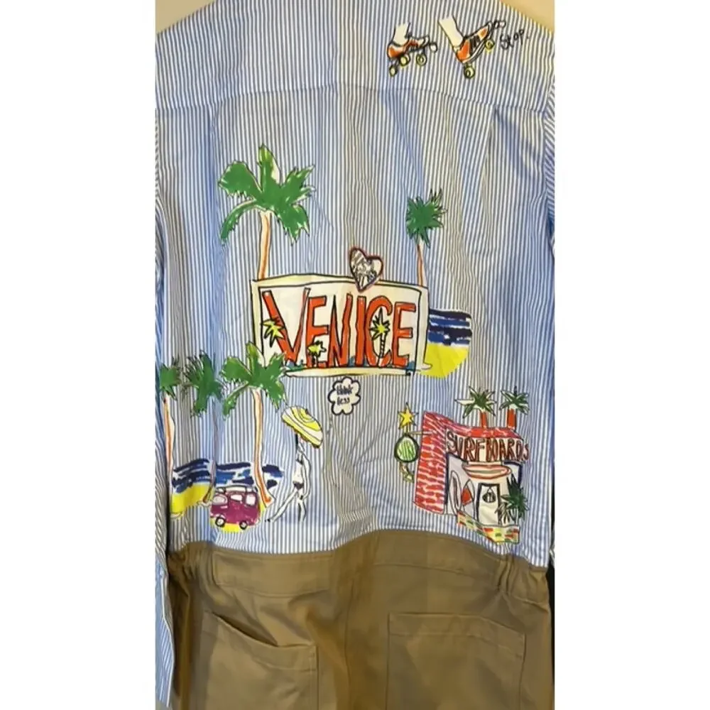 MIRA MIKATI NWOT Venice Beach Jumpsuit One piece Luxury Designer Retail $622 - Picture 2 of 10